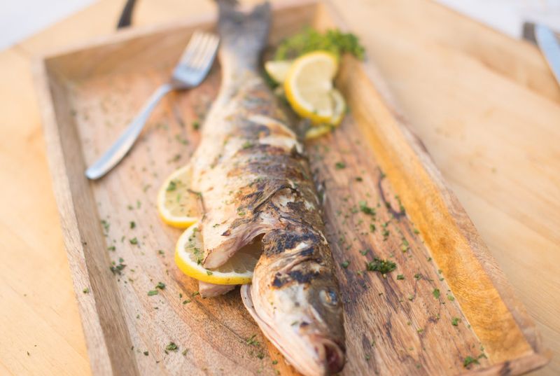 Rosemary Grilled Sea Bass