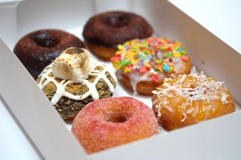 Donuts from the Office Breakroom