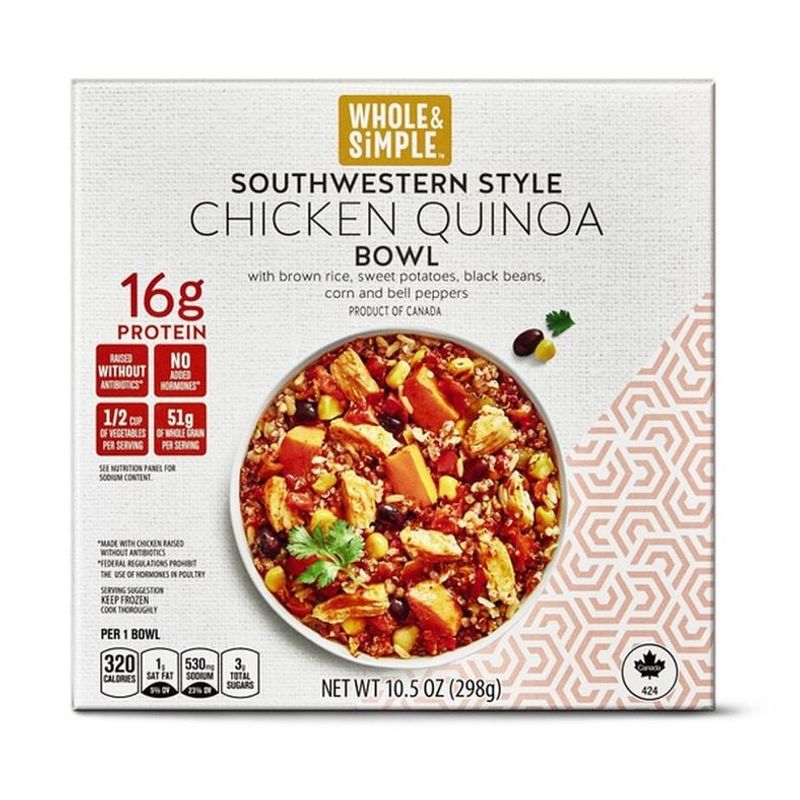 Whole & Simple Chicken Quinoa Bowls