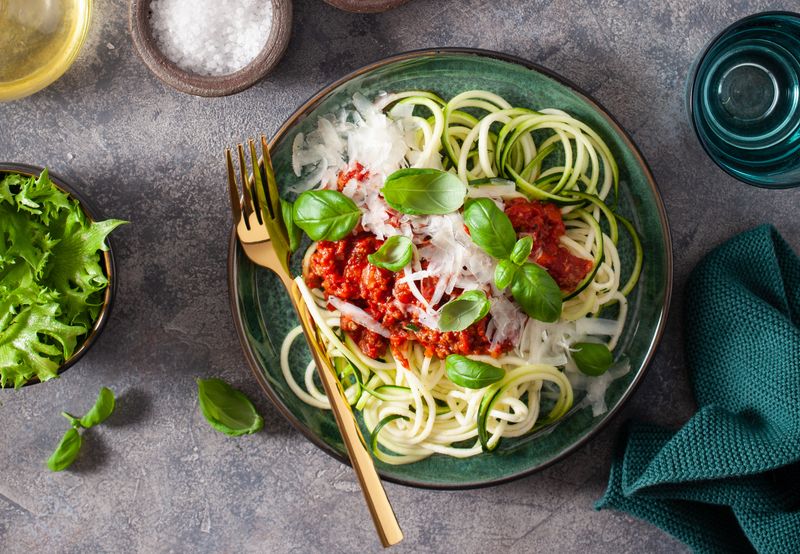 Use Zoodles or Spaghetti Squash Instead of Pasta