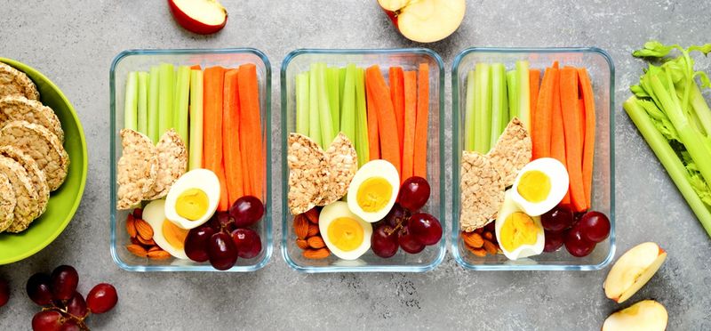 Portion out snacks ahead of time