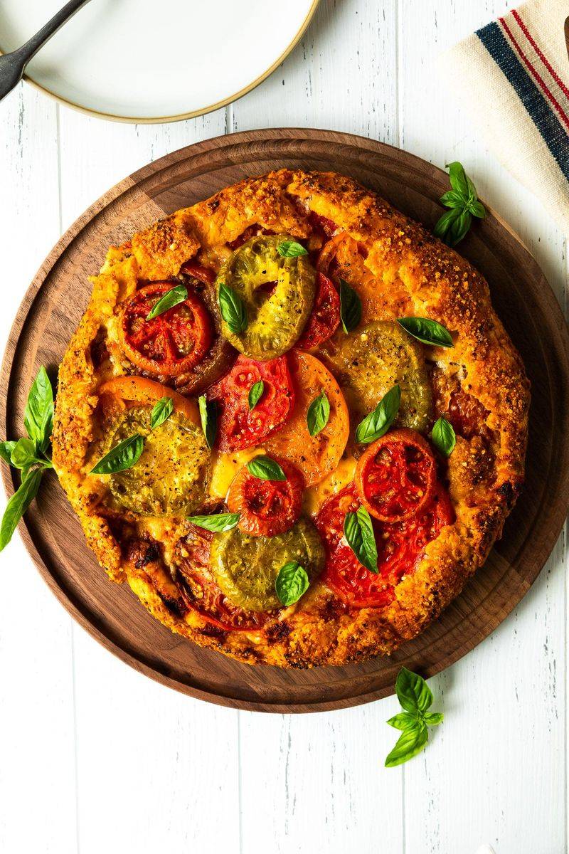 Heirloom Tomato Galette