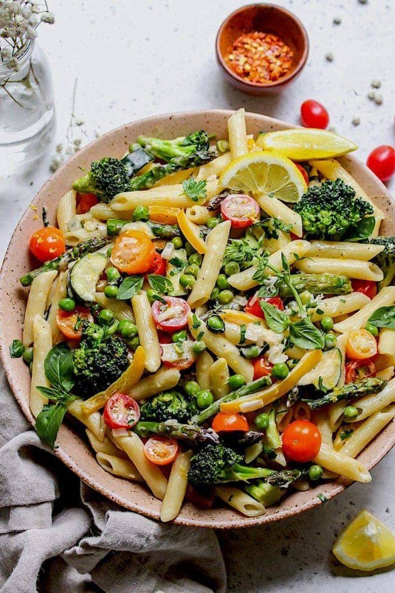 Pasta Primavera with Lemon and Herbs
