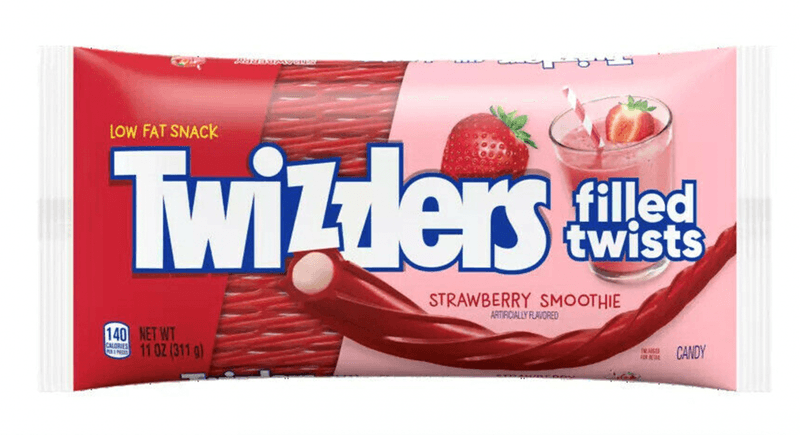 Strawberry Smoothie Twists
