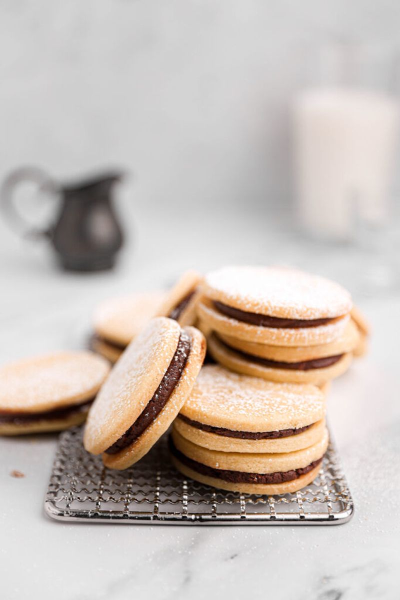 Shortbread Sandwich Cookies
