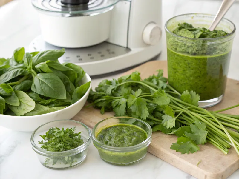 Transform Herbs Into Concentrated Pastes