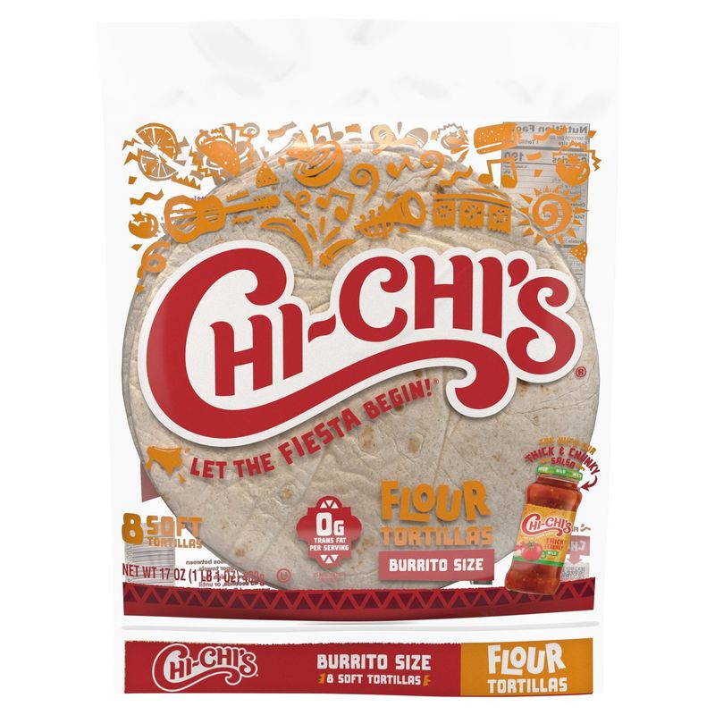 Chi-Chi’s Burrito Style Flour Tortillas