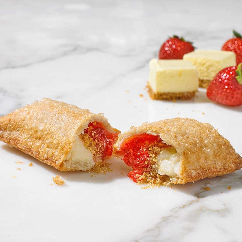 Popeyes Strawberry & Cream Cheese Pie