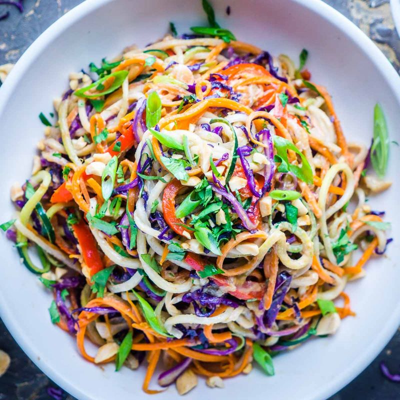 Zucchini Noodle Stir-Fry
