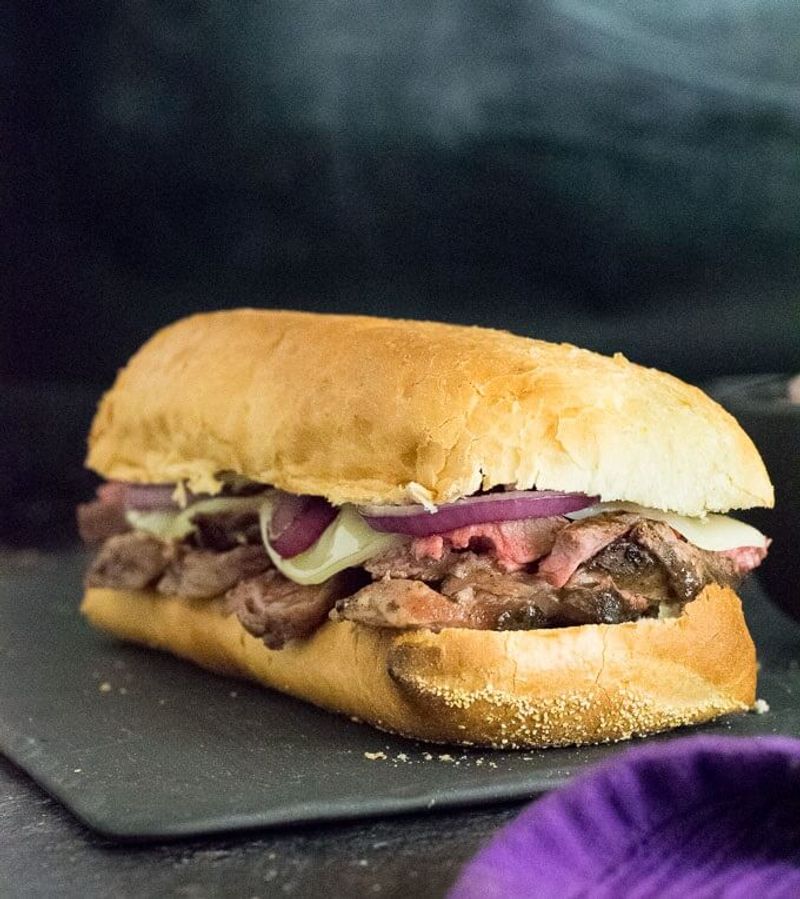 Chopped Beefsteak Sandwich
