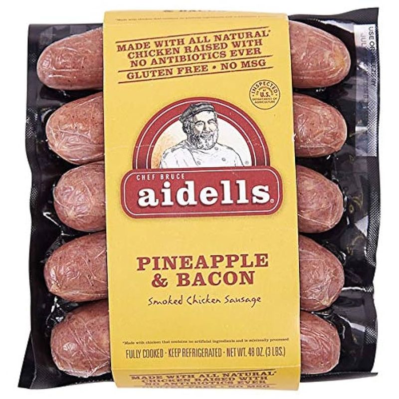 Aidells Pineapple & Bacon Chicken Sausage