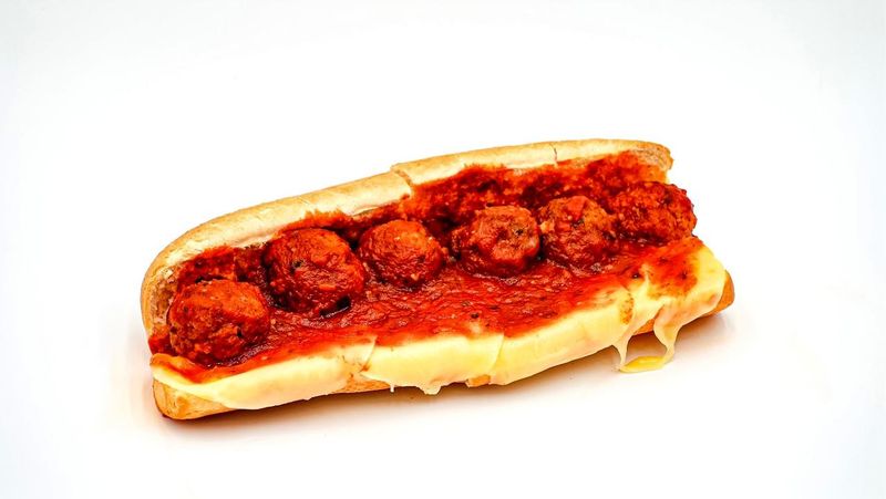 Utah – Bacon-Wrapped Meatballs at Moochie's (Salt Lake City)