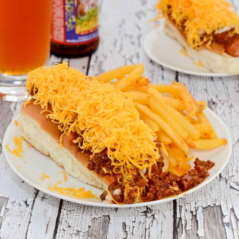 The Chili Cheese Coney (Cincinnati Style)