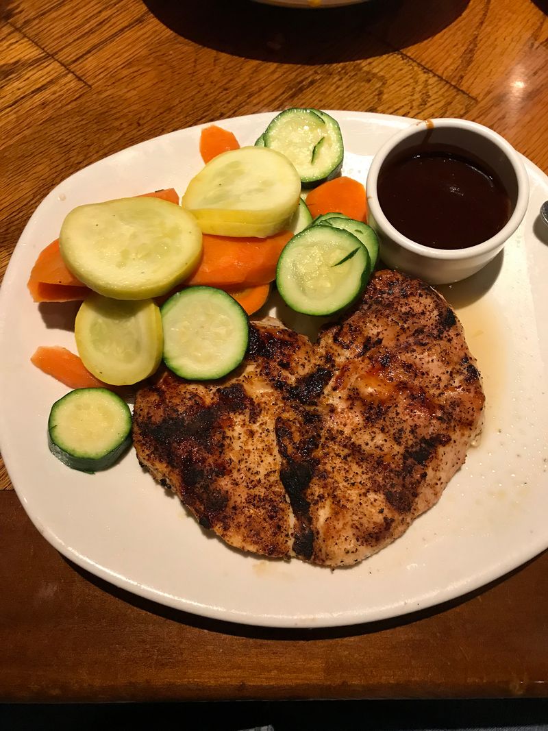 Grilled Chicken On The Barbie (If You Add BBQ Sauce + Sides)