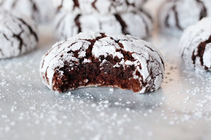 Chocolate Crinkle Cookies