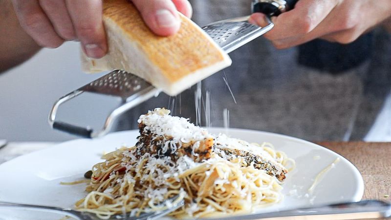 Grate Your Own Cheese on Top