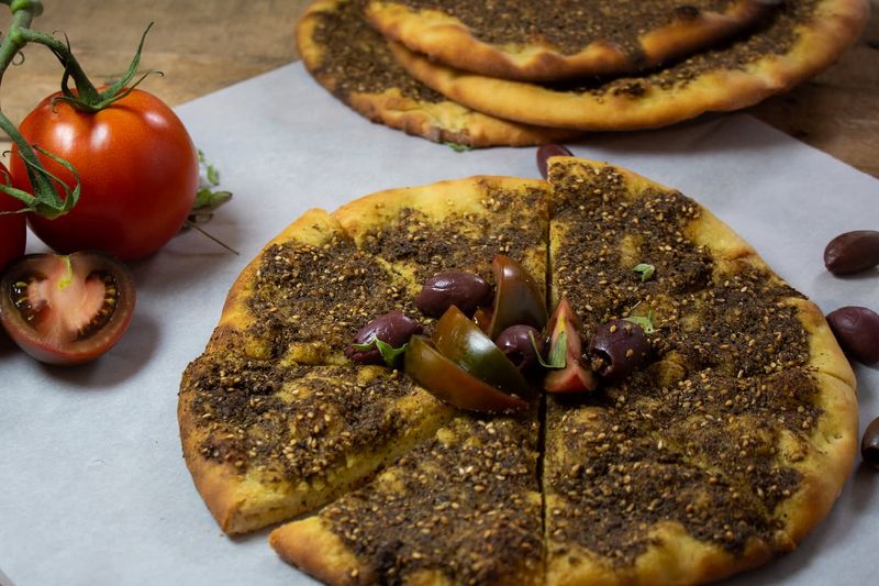 Grilled Flatbread With Za’atar