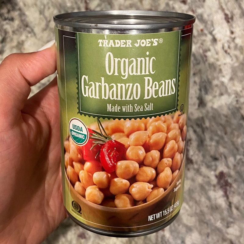 Canned Organic Garbanzo Beans (Chickpeas)