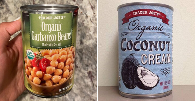 Top 15 Canned Foods You Should Pick Up At Trader Joe’s Today
