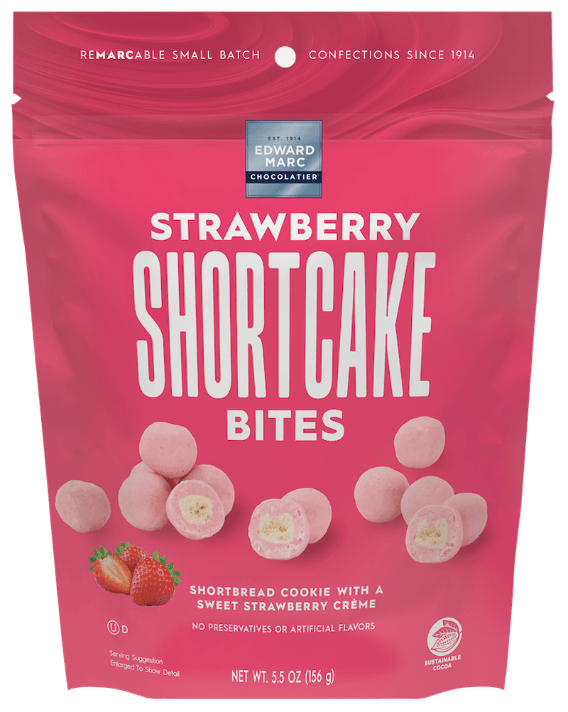 Edward Marc Strawberry Shortcake Bites