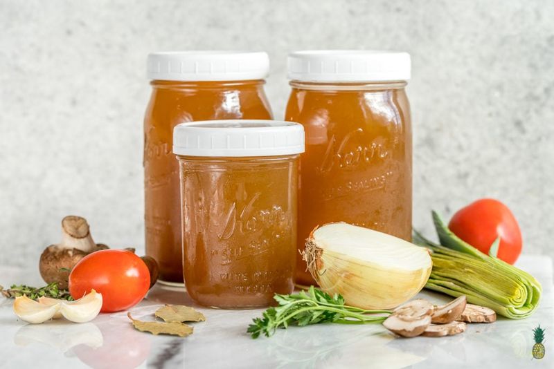 Opt for lower-sodium broth and sauces