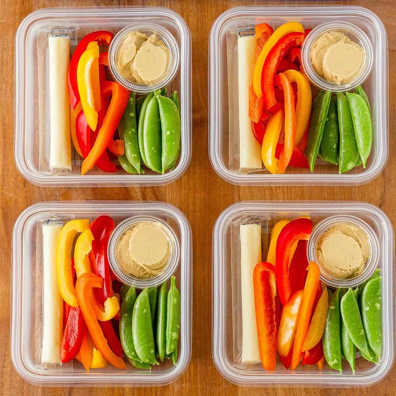 Hummus & Veggie Sticks
