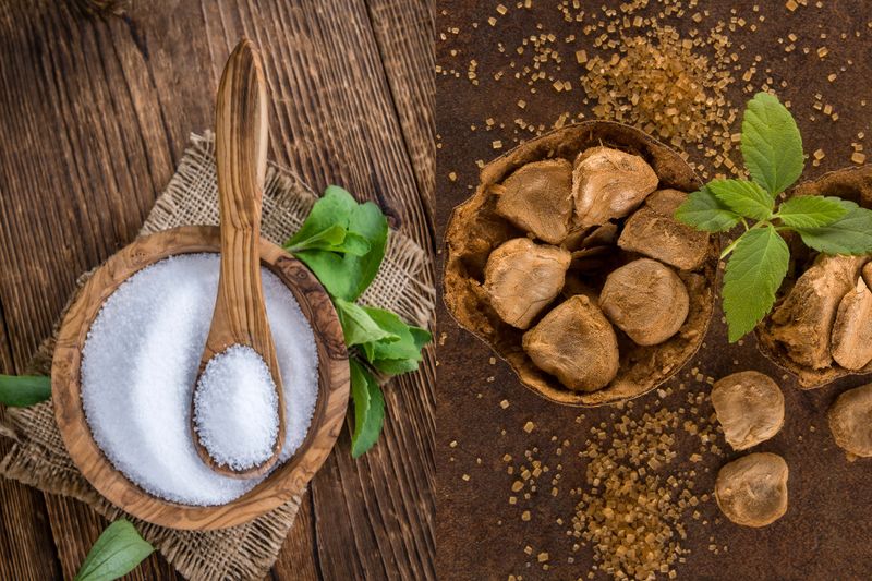 Use Stevia or Monk Fruit Sweetener Instead of Sugar