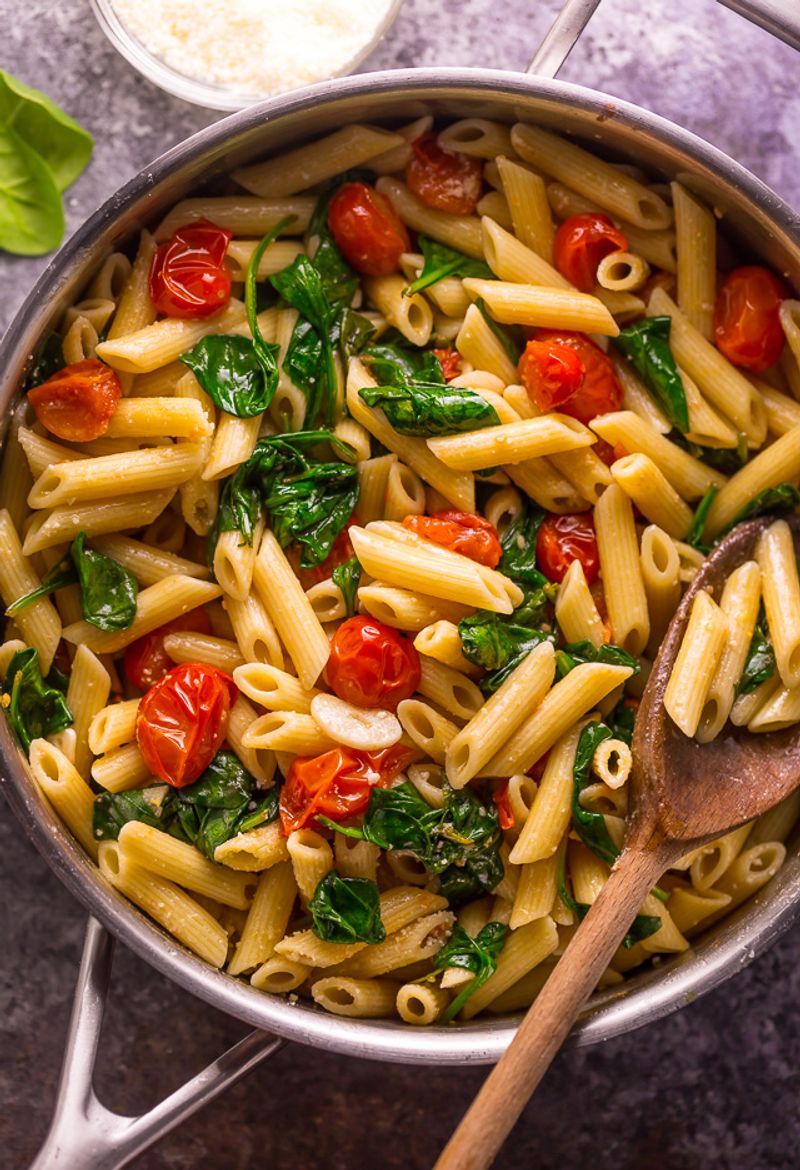 Pasta + Jarred Sauce Upgrade