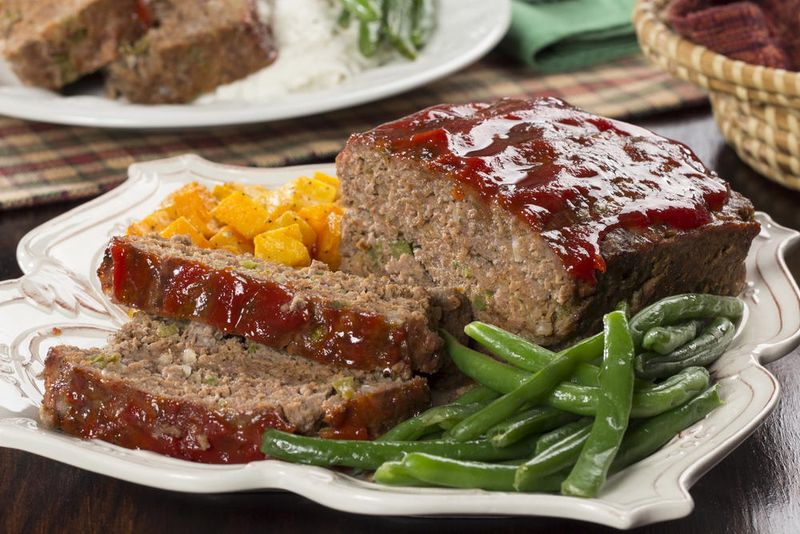 Meatloaf with Ketchup Glaze