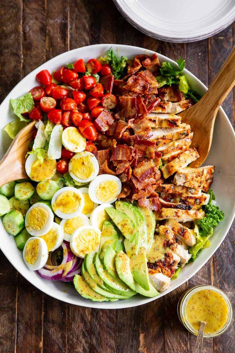 Turkey and Egg Chopped Salad