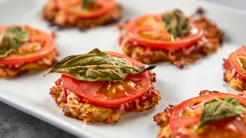 Cauliflower Crust Mini Pizzas