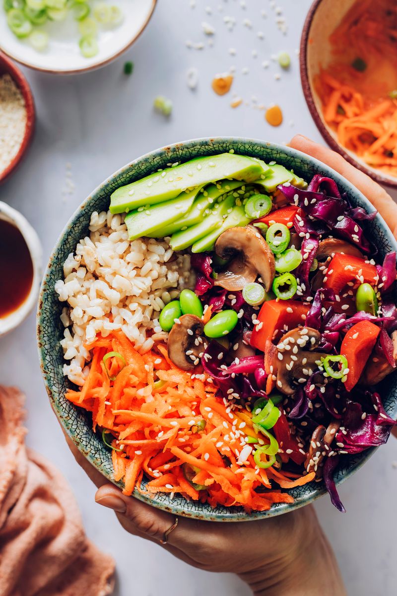 Edamame & Brown Rice Bowl