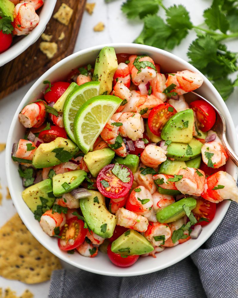 Spicy Shrimp and Avocado Salad