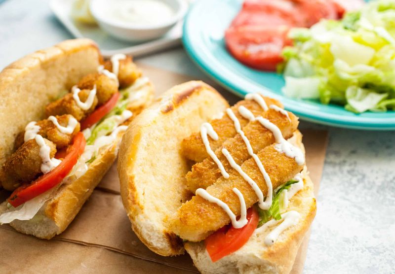 Make a Fish Stick Po' Boy