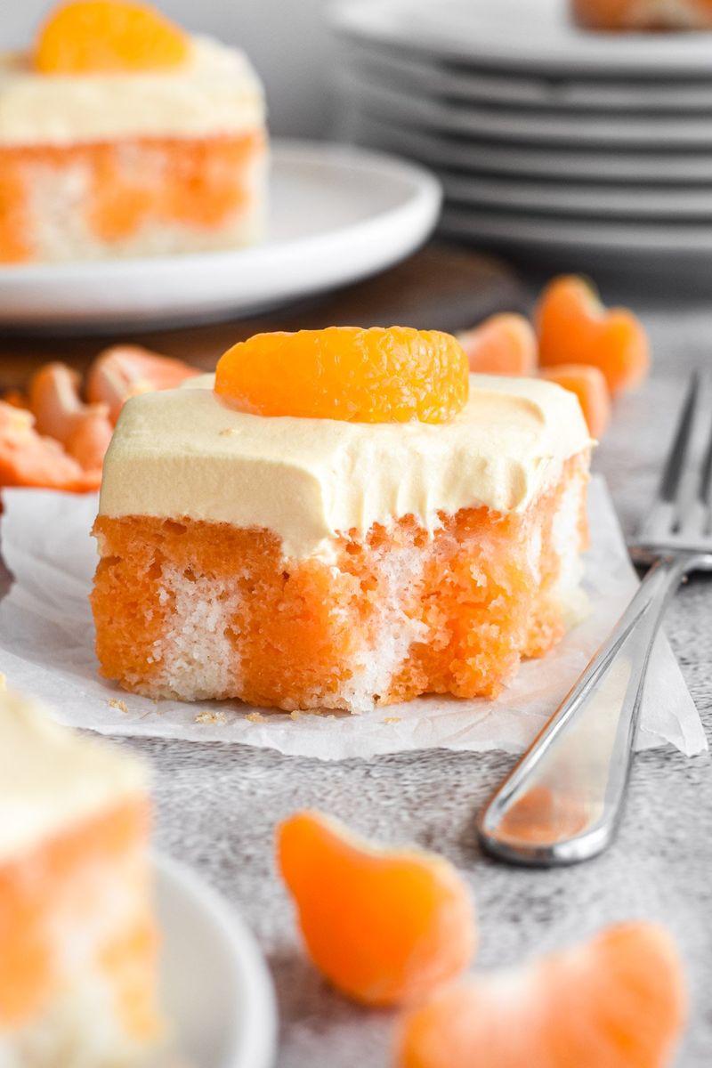 Orange Creamsicle Cake
