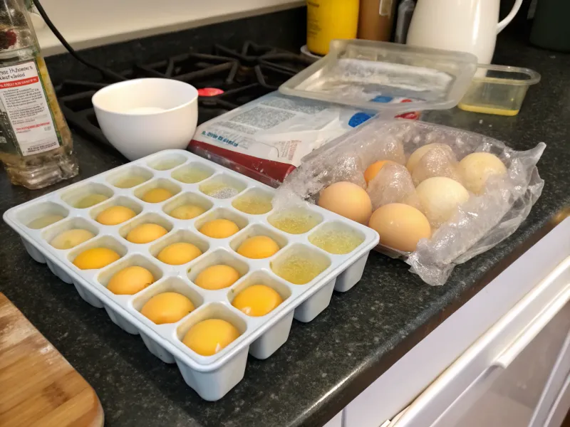 Freeze Them in Ice Cube Trays