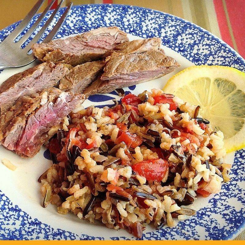 Rice Pilaf Berry Addition
