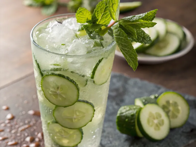 Cucumber Mint Lemonade