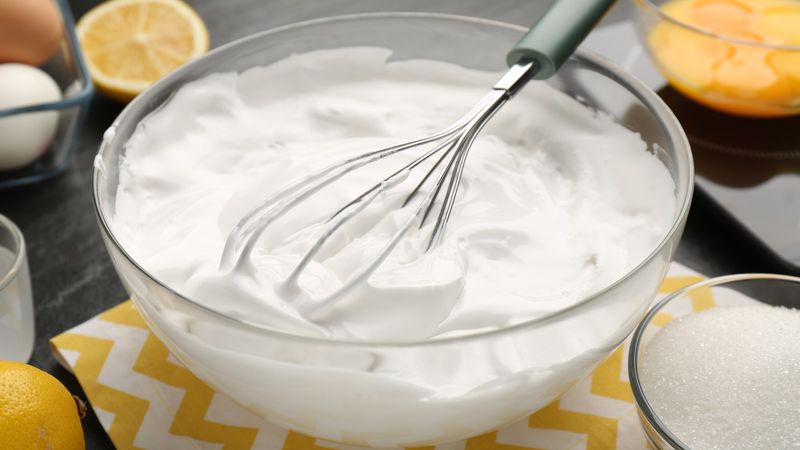 Whip Egg Whites in a Clean, Dry Bowl
