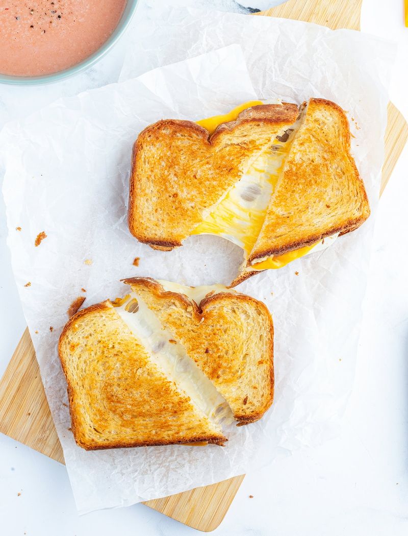 Slather Garlic Butter on Your Bread Before Grilling