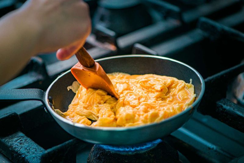 Scramble on Low Heat
