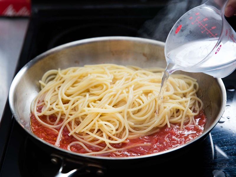 Save pasta water