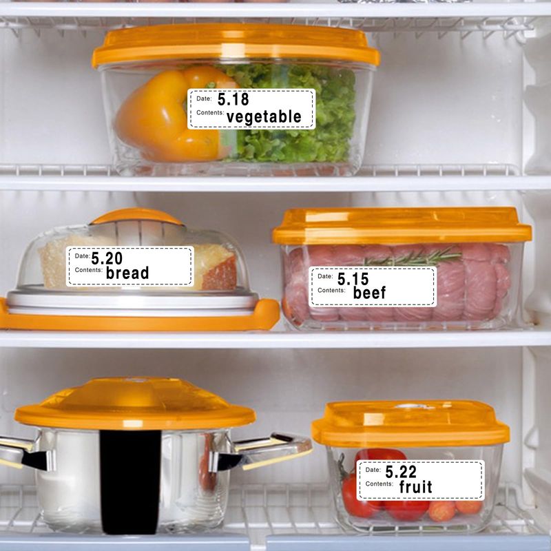 Label and date your leftovers