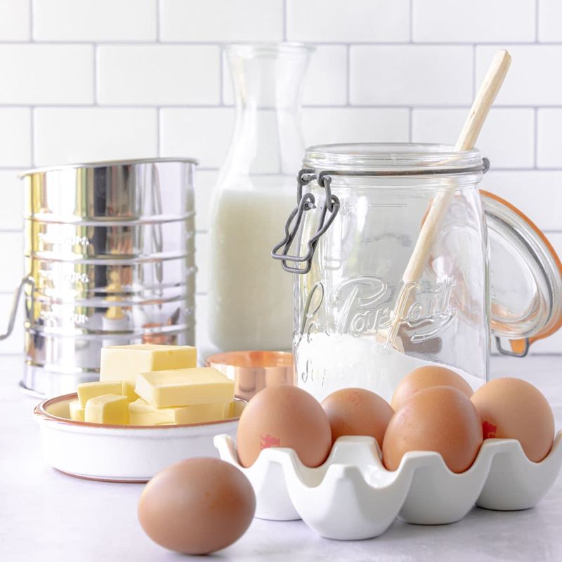 Let your ingredients come to room temperature before baking