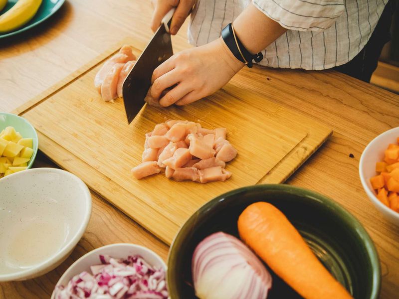 Using the Wrong Cutting Board