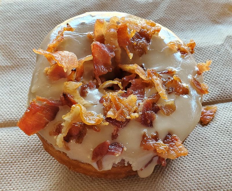 Vermont – Maple Bacon Donut at The Doughnut Dilemma (Burlington)