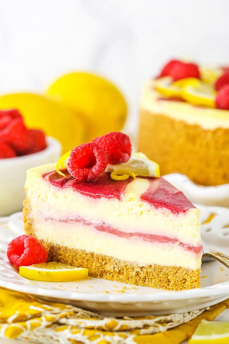 Lemon Raspberry Cream