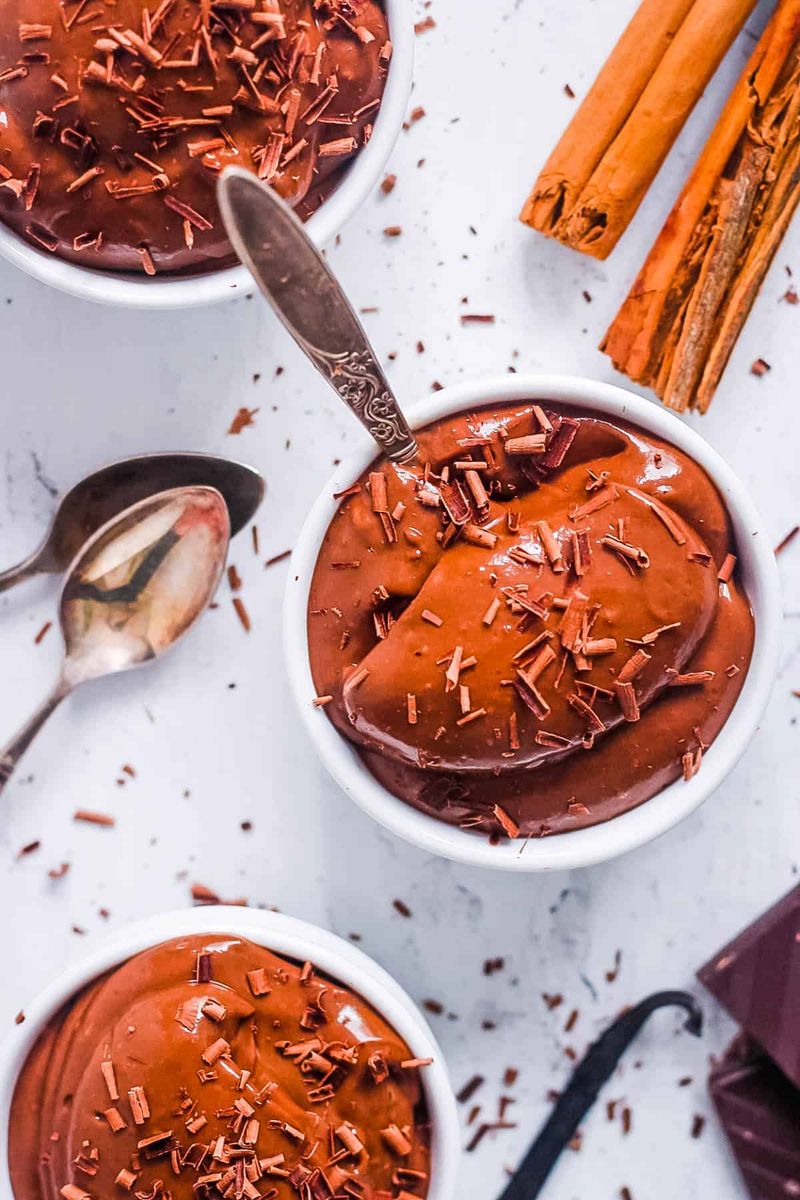 Almond Milk Chocolate Pudding