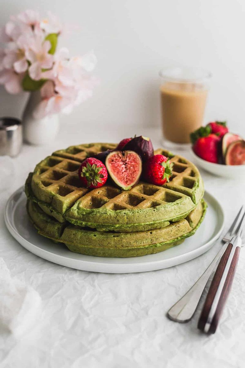 Matcha Waffles