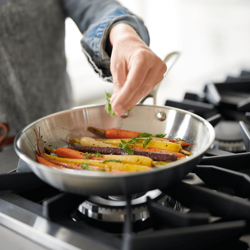 Overcrowding the Pan When Cooking